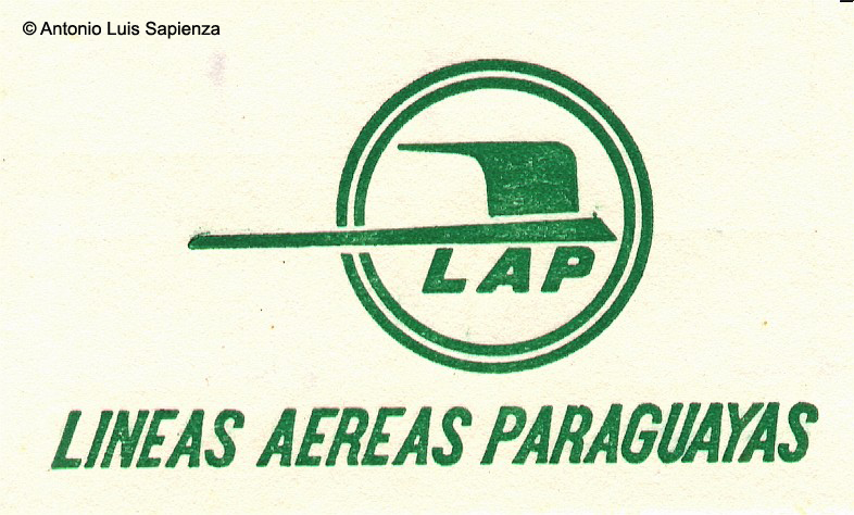 Lineas Aereas Paraguayas
This was the second LAP (Lineas Aereas Paraguayas) logo, used on the Electra C, C-47 and 707, from 1969 to 1980.
Keywords: LAP