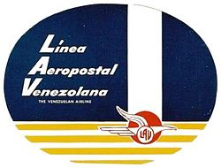 LAV - Linea Aerpostal Venezolana (1970s logo)
