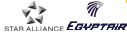 Egypt Air - Star Alliance Colors
