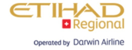 Etihad Regional (operated by Darwin Airline)

